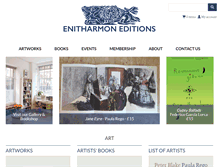 Tablet Screenshot of enitharmon.co.uk
